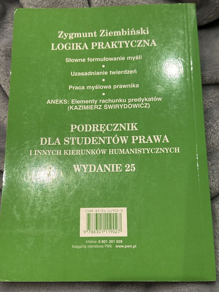 Z. Ziembiński Logika praktyczna 2002