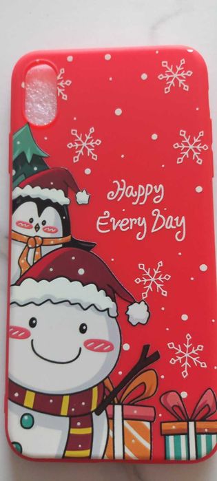 Чехол на на IPhone  XS Max , новорічний.