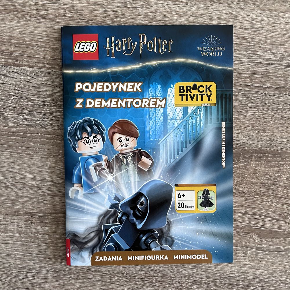 Książka LEGO Harry Potter. Pojedynek z dementorem.