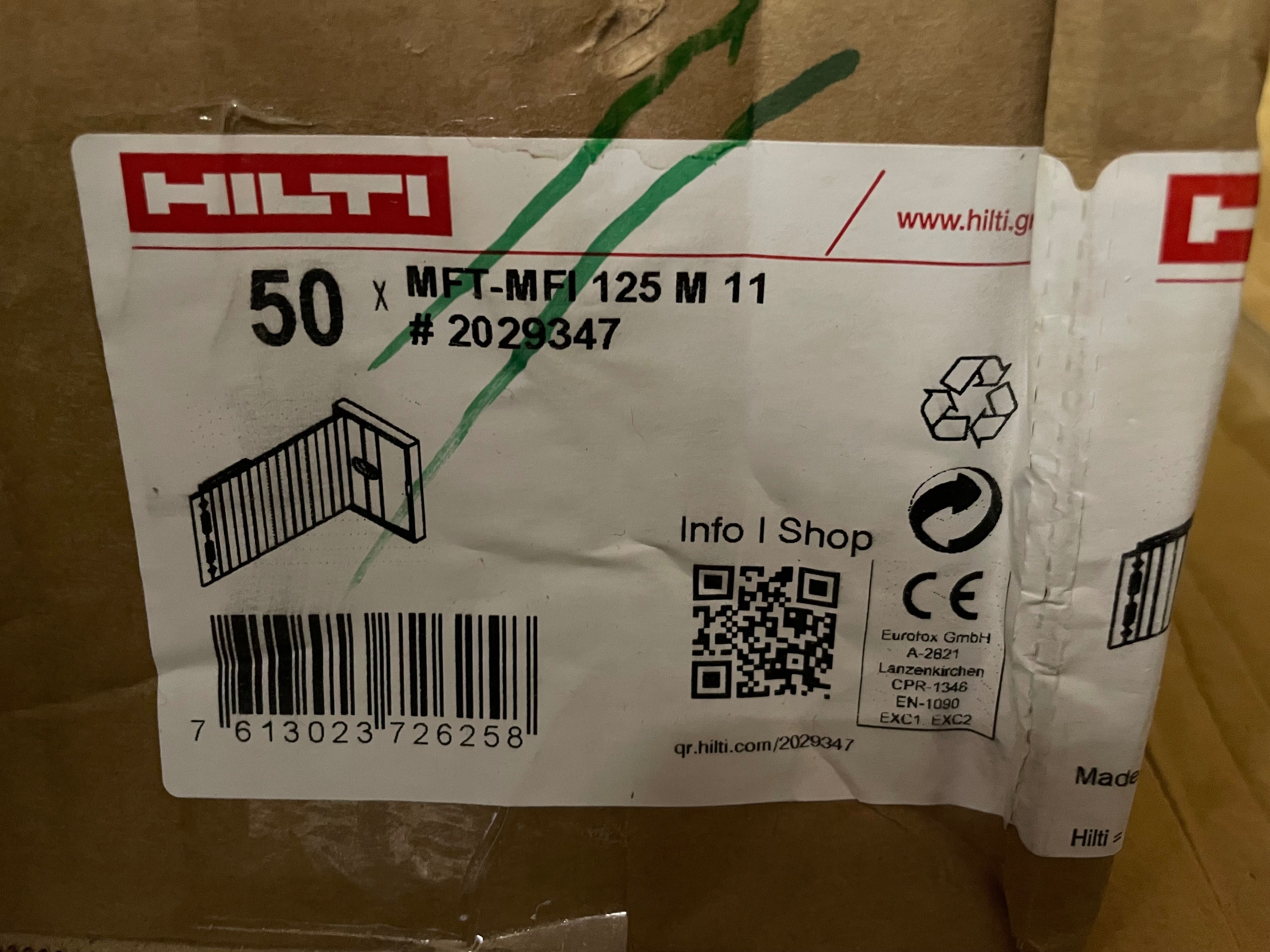 HILTI MFT-MFI 125 M 11 - mocowanie konsoli