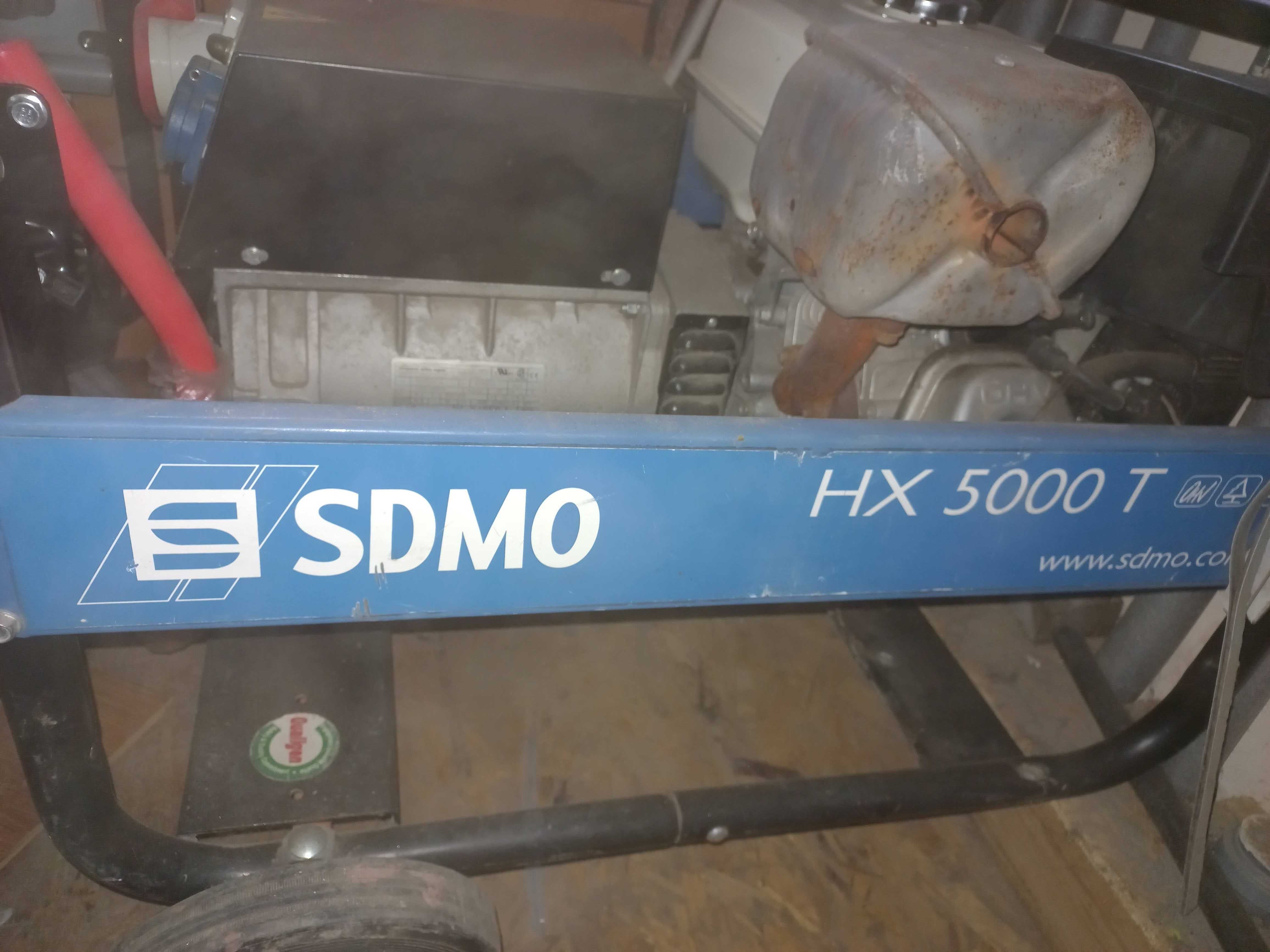 Бензинова мініелектростанція SPMO HX 5000 T
