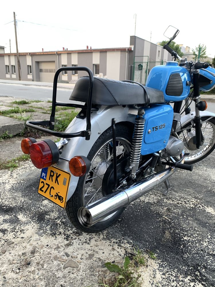 MZ TS 125 rok 83r kompletna renowacja, simson, wsk