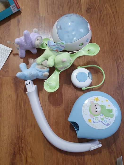 Karuzela do łóżeczka Fisher Price z projektorem stan jak NOWY !!!