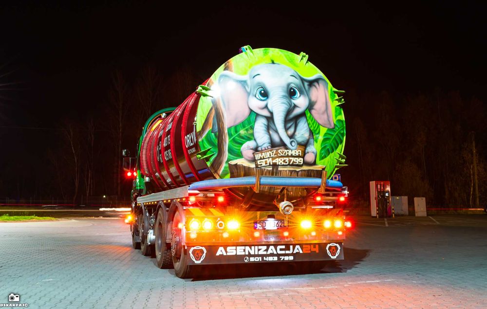 Wywóz szamba, opróżnianie szamba, usługi asenizacyjne, asenizacja