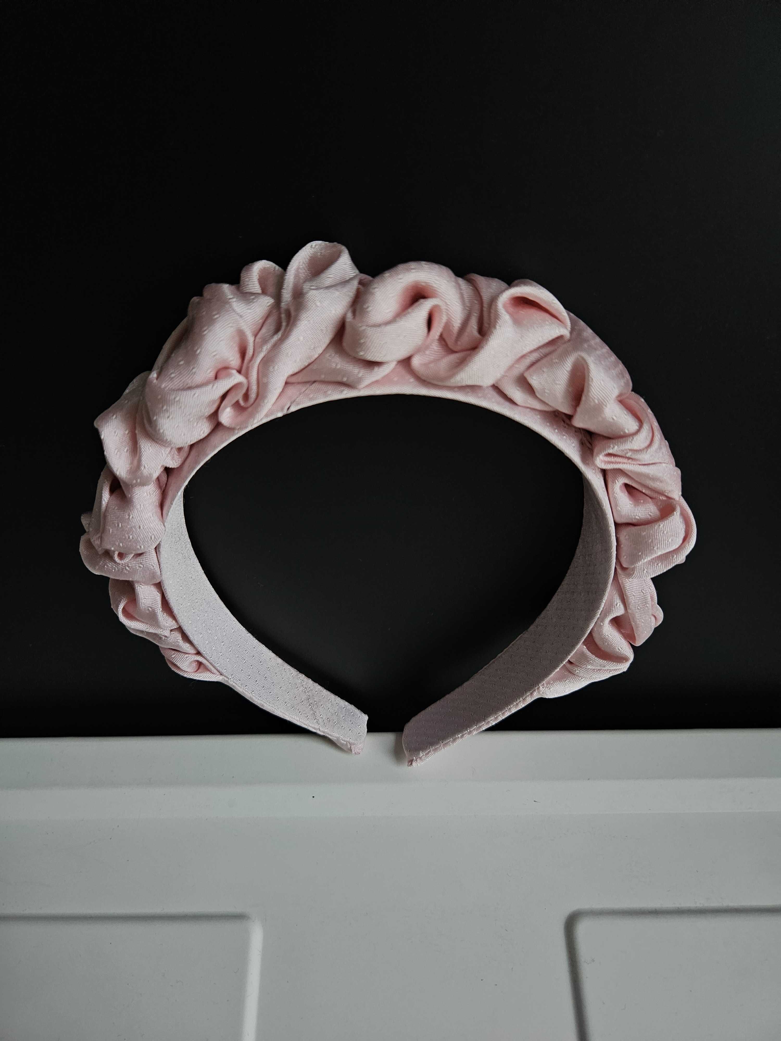 Jedwabna opaska do włosów handmade