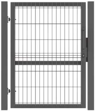 Furtka Panelowa 153 cm Ral 7016