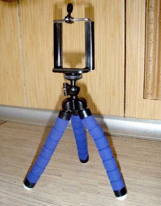 Штатив трипод гибкий осьминог смартфона камеры фото держатель