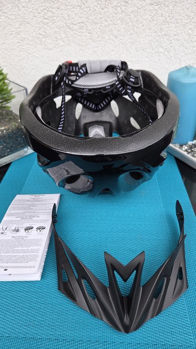 Wyprzedaż! Nowy regulowany kask rowerowy MTB r. M-L