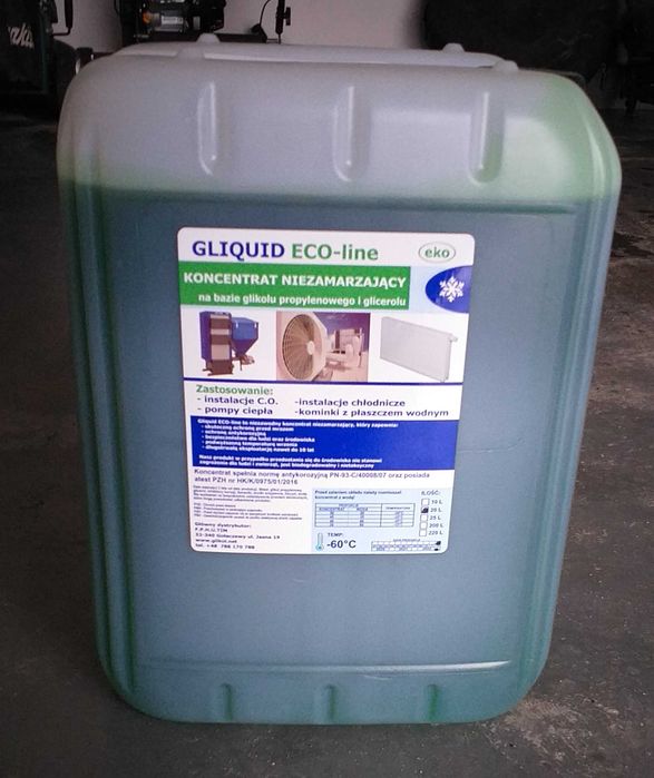 Glikol Gliquid ECO-line -60°C koncentrat zielony
