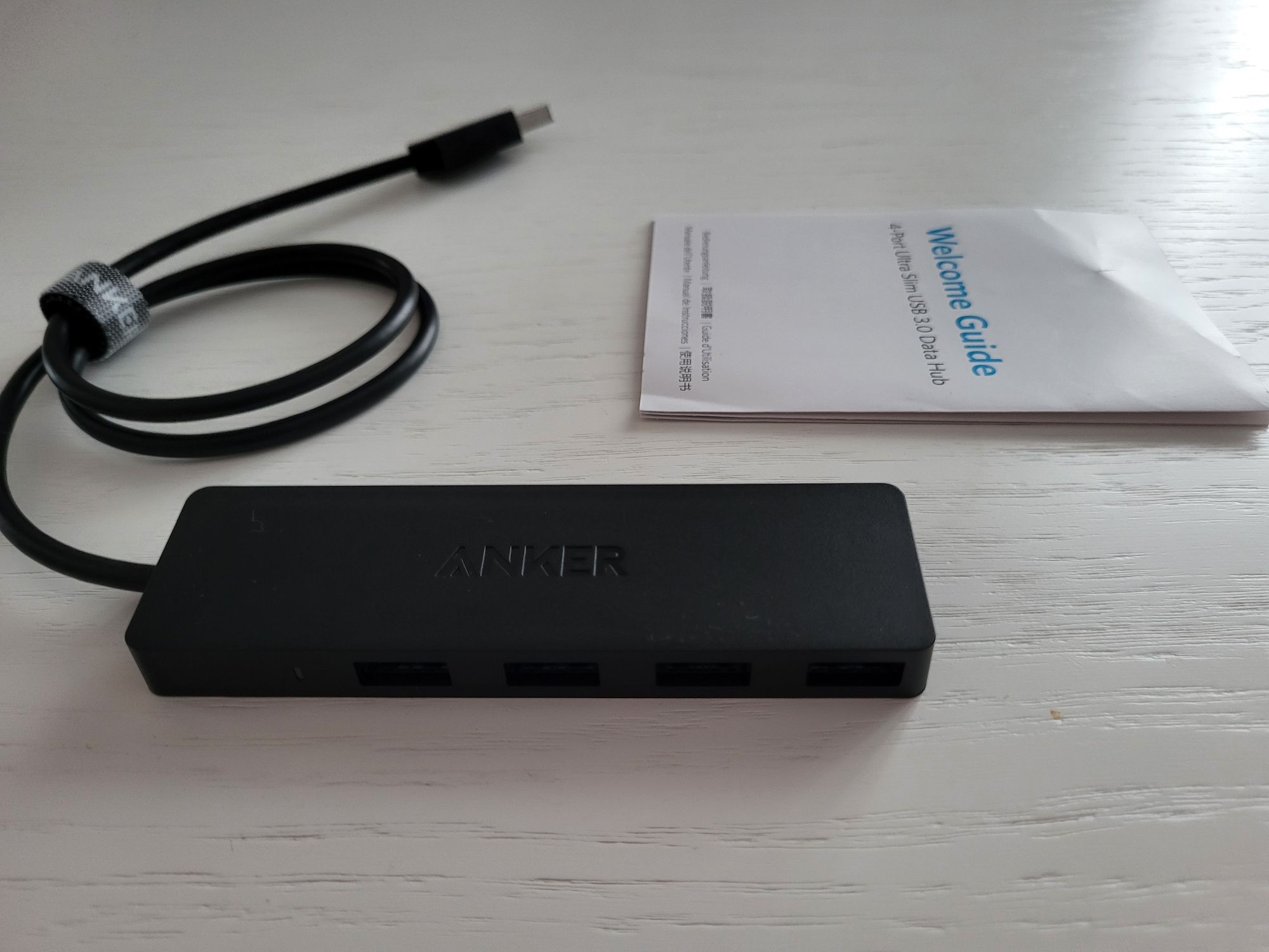 Anker A7516 Hub USB, 4 porty, USB 3.0, ultra cienki