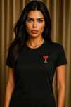 T-shirt AMI Paris z serduszkiem