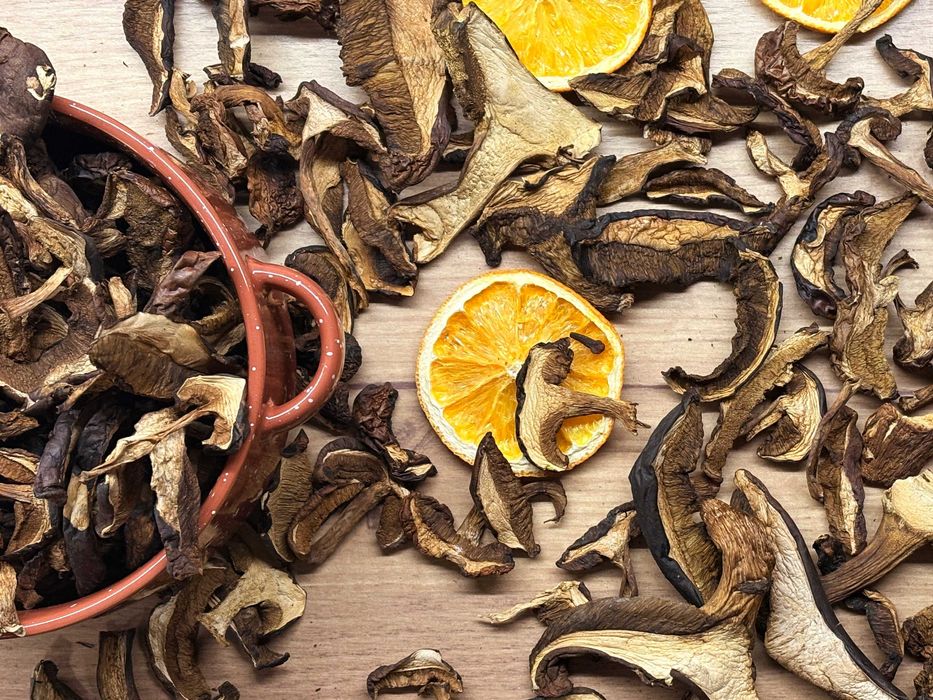 Grzyby suszone - Podgrzybki, zbiór 2025