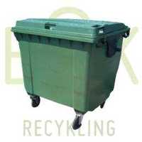 Używane pojemniki na odpady 1100l zielone promocja kubeł kosz śmieci