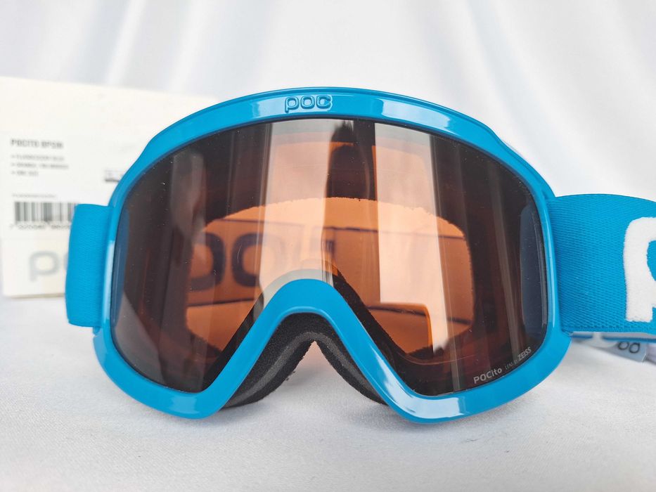 Gogle narciarskie Pocito Opsin Fluorescent Blue S2