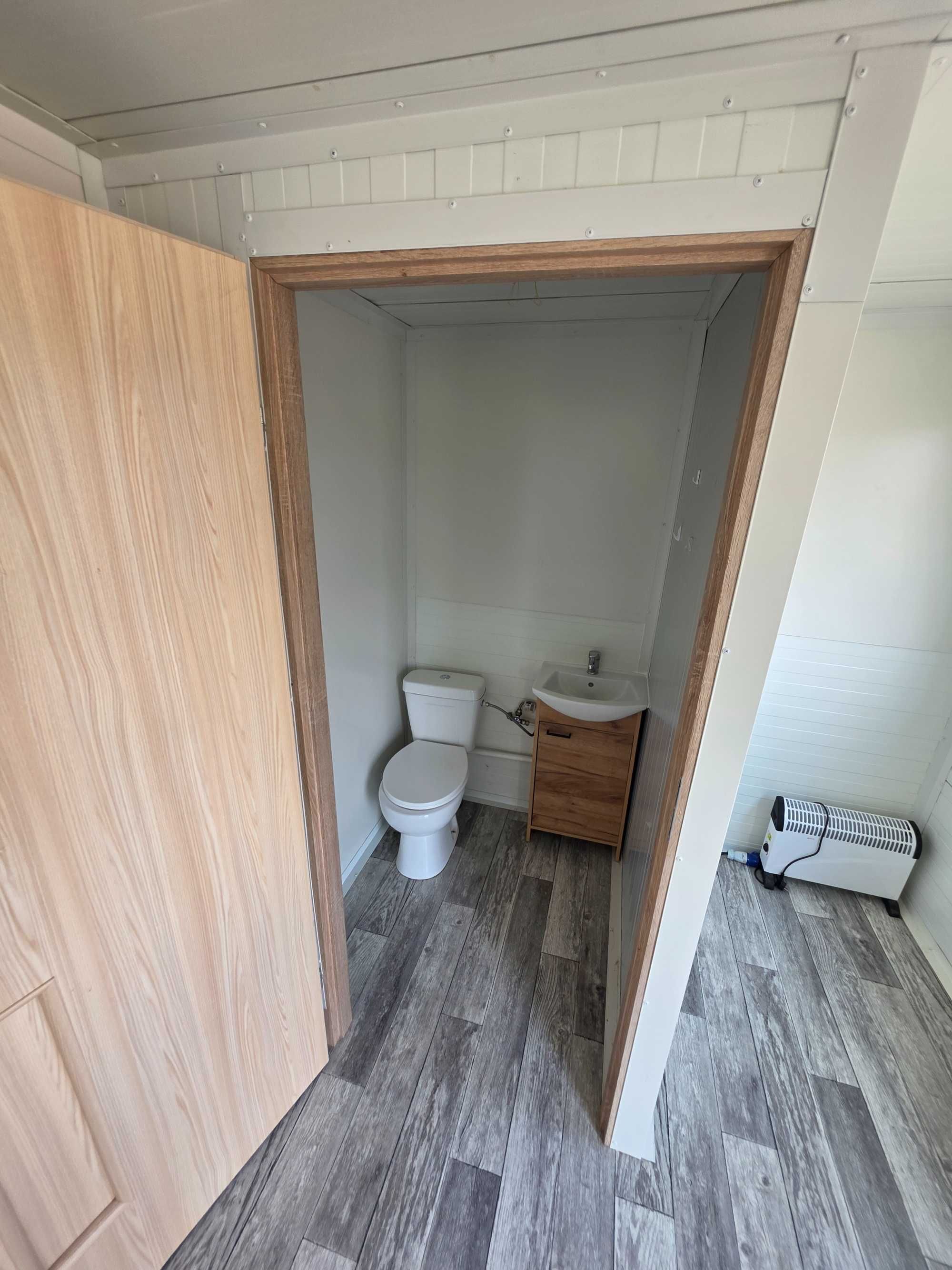 Kontener 2.5x6 mieszkalny z łazienką domek letniskowy camping  jezioro