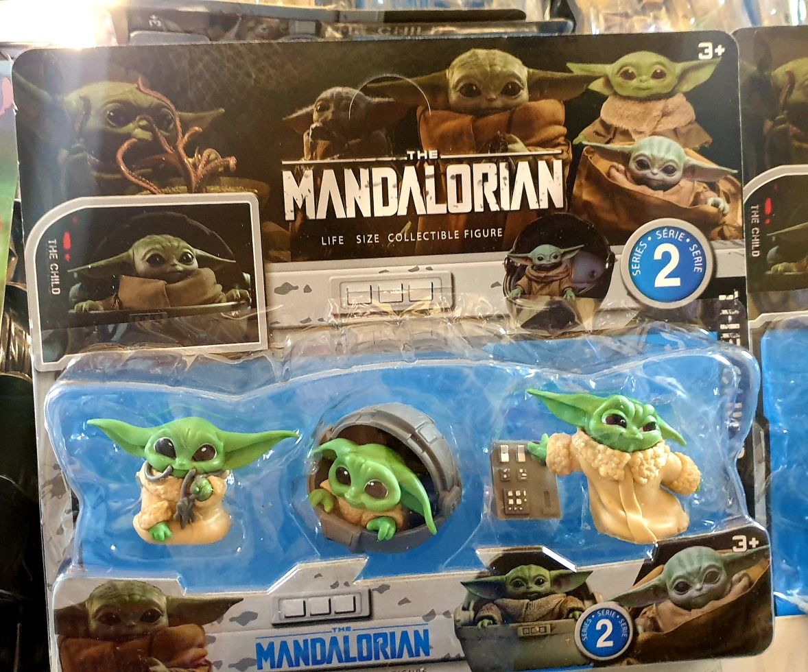 Extra zestaw figurek Yoda Mandalorian