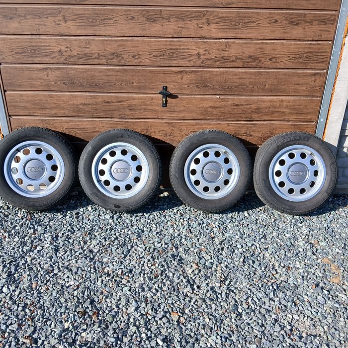 Ładne kola Audi  WV Seat Skoda 15" z oponami zimowymi
