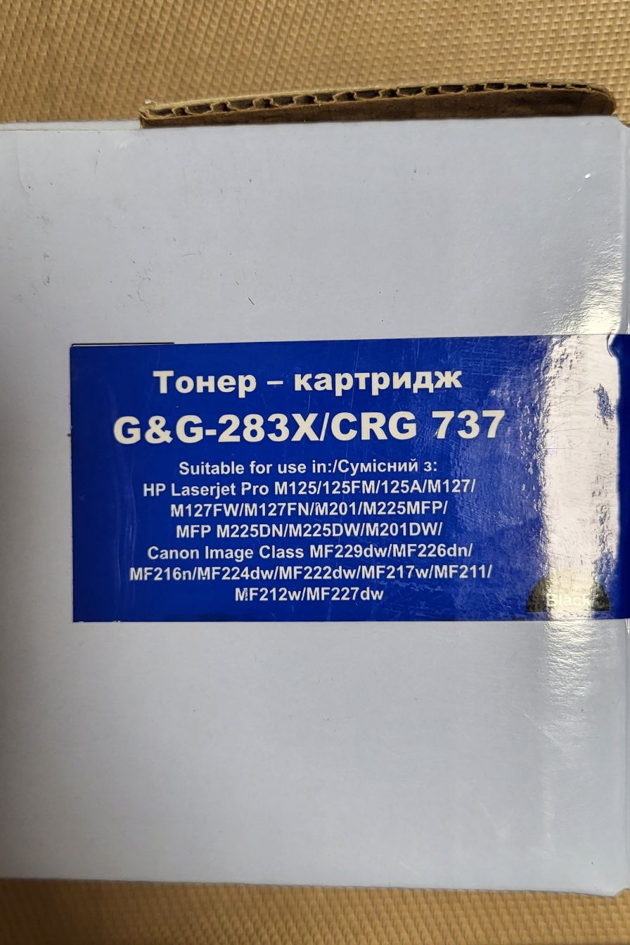 Картридж для лазерных принтеров/МФУ G&G HP LJ Pro M125/M127/Canon MF21