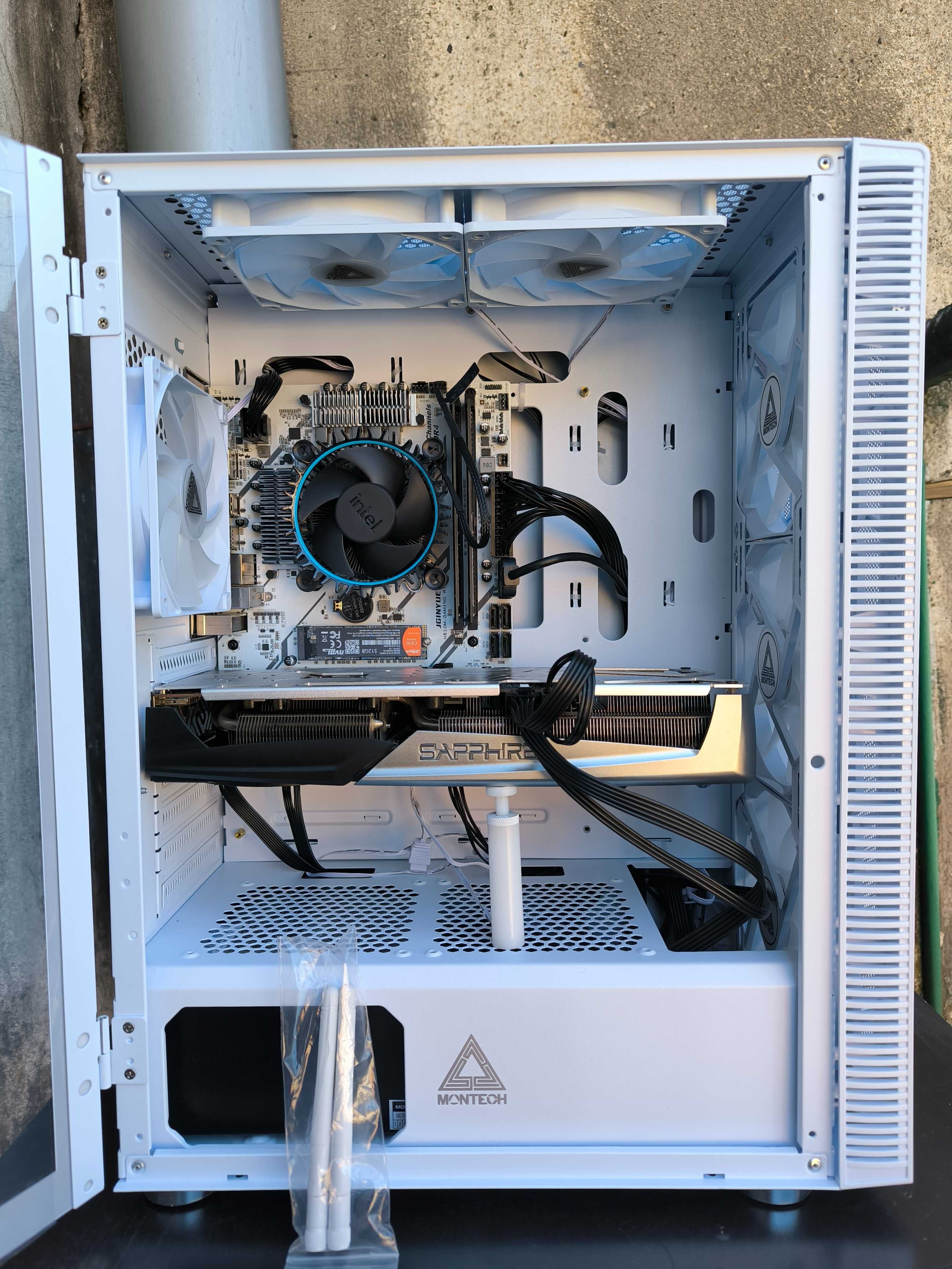 Komputer Stacjonarny i3-12100f RX 5700 XT 16GB RAM 512 GB SSD Wi-Fi BT