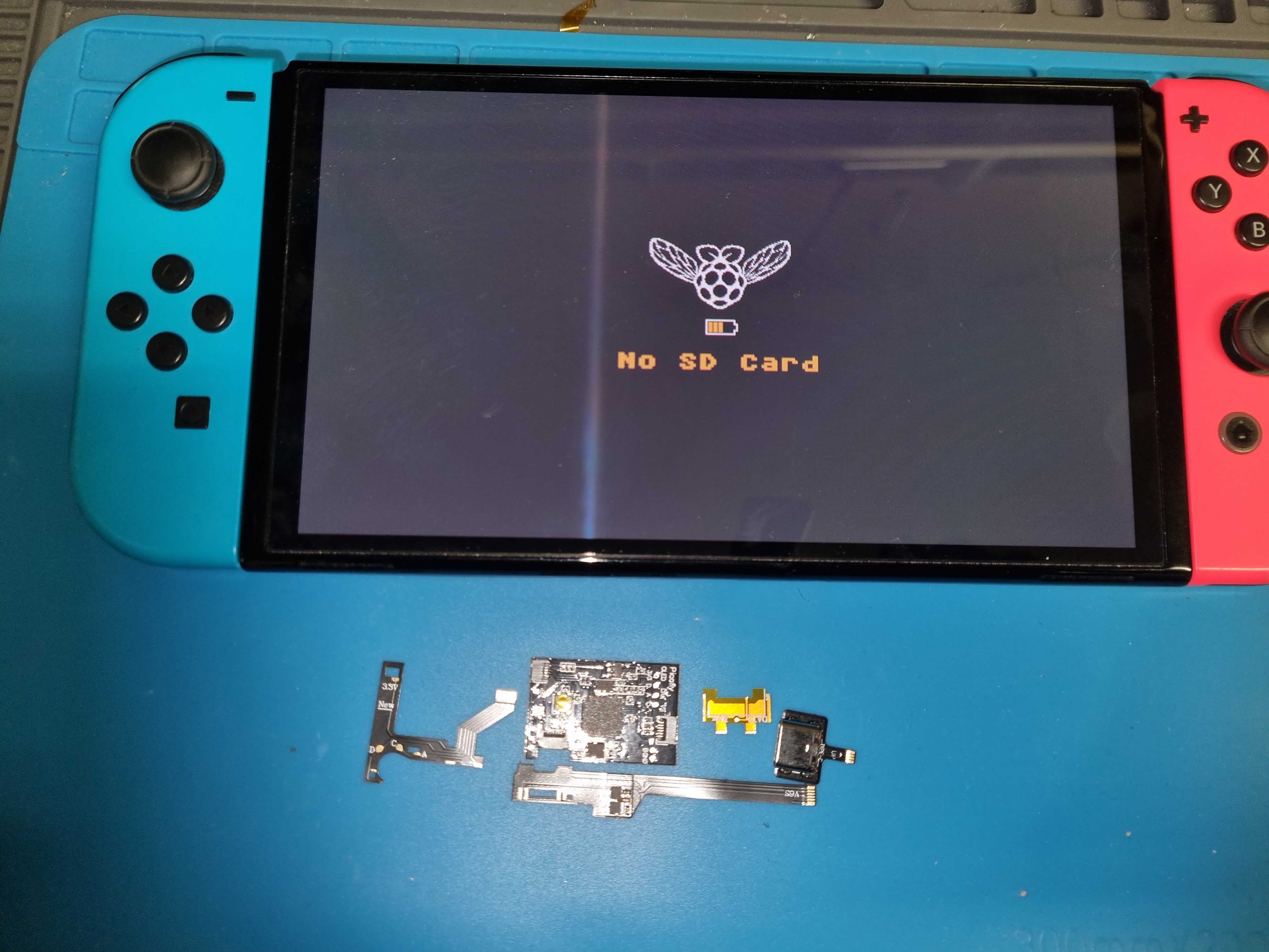 Modchip Picofly RP2040 oryginalny do Nintendo OLED