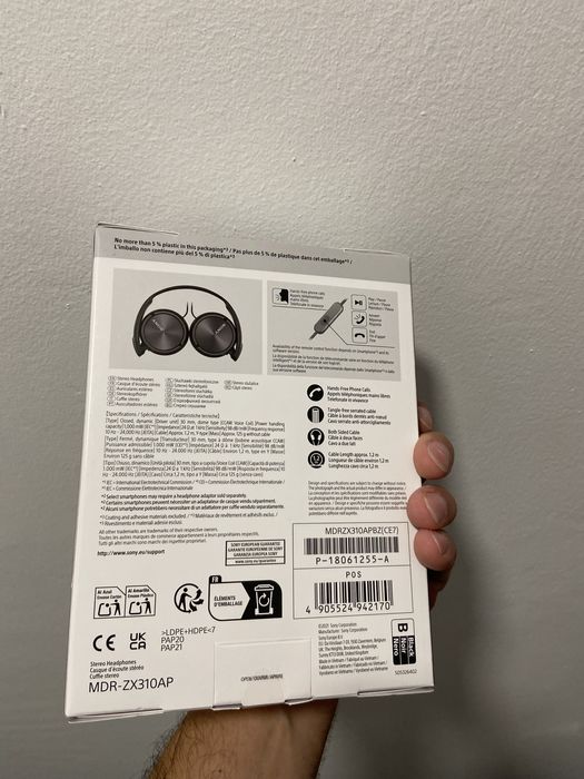 Auscutador Sony - NOVO - Lacrado - Fone - Auricular