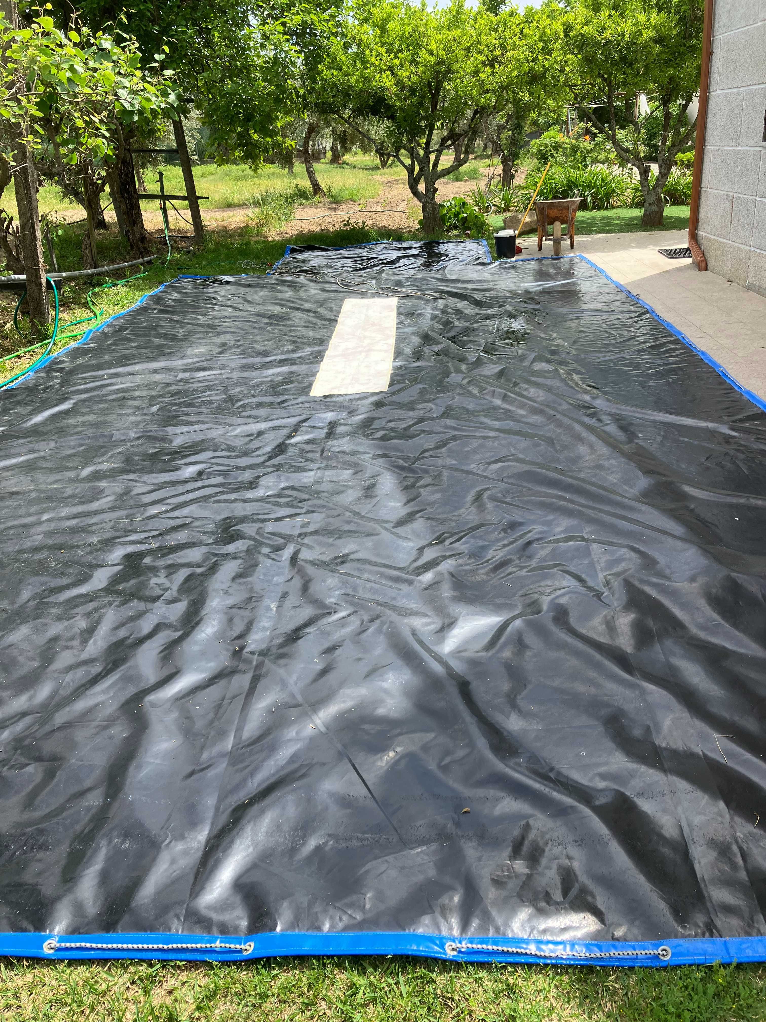 Cobertura de piscina para inverno