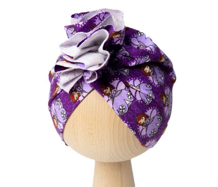 Turban (księżniczka Zosia) obw. 46-50cm. NOWY !