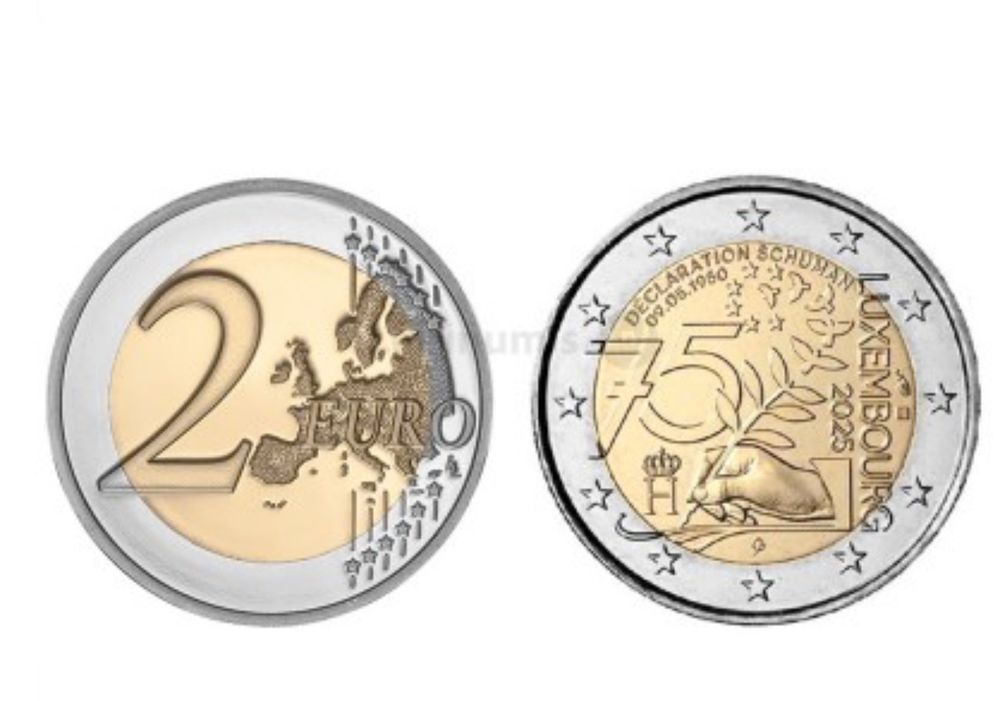 Moedas 2€ luxenburgo 2015
