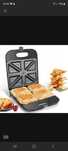 Opiekacz toster sandwich kanapki grill Aigostar 300000ZGC czarny 1400