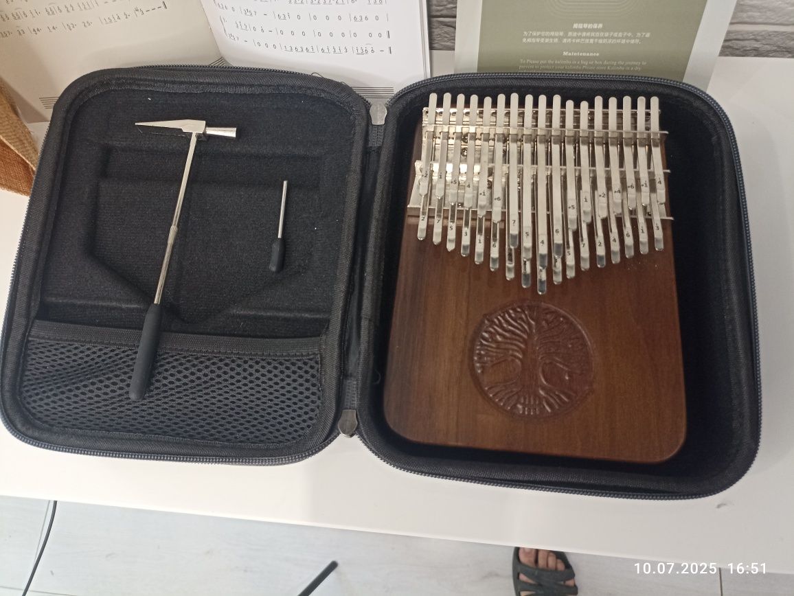 Калімба . Kalimba Hluru 34 Classic