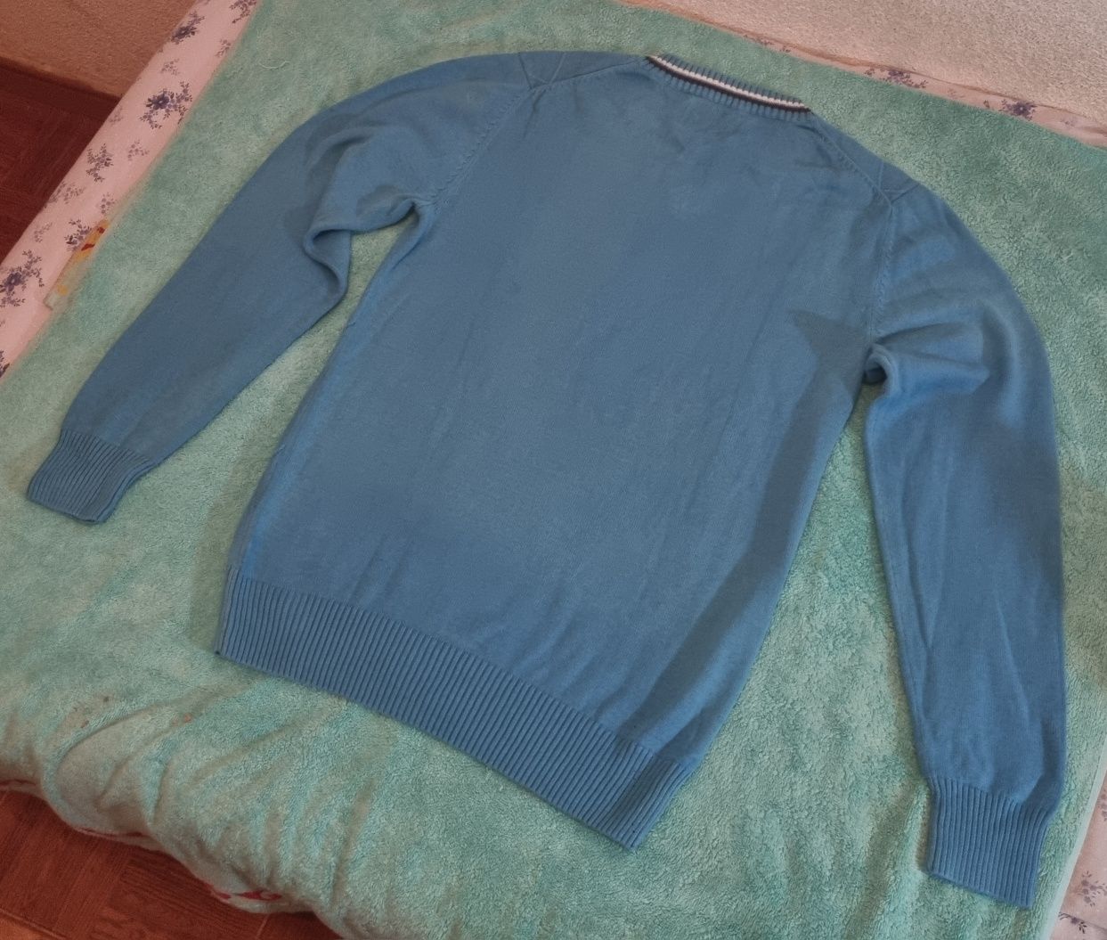 Polo Sweatshirts Azul Bebe tamanho S