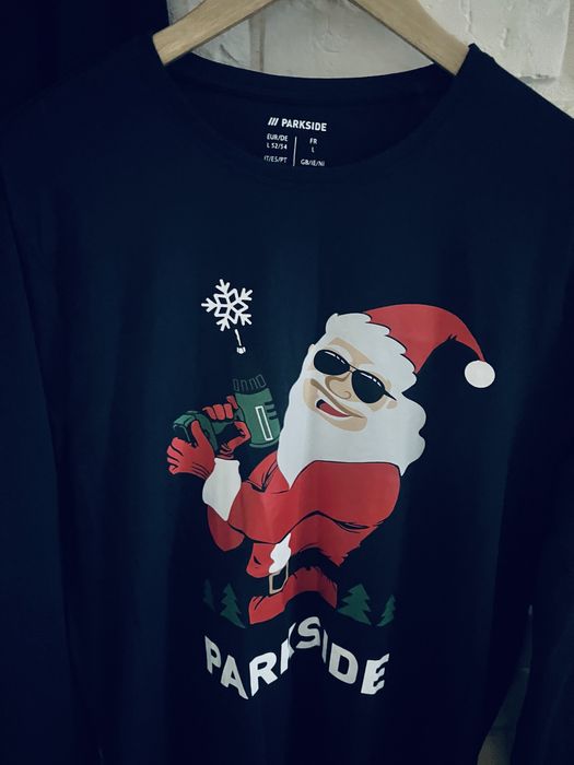 Nowa piękna świąteczna piżama męska Parkside rozmiar L