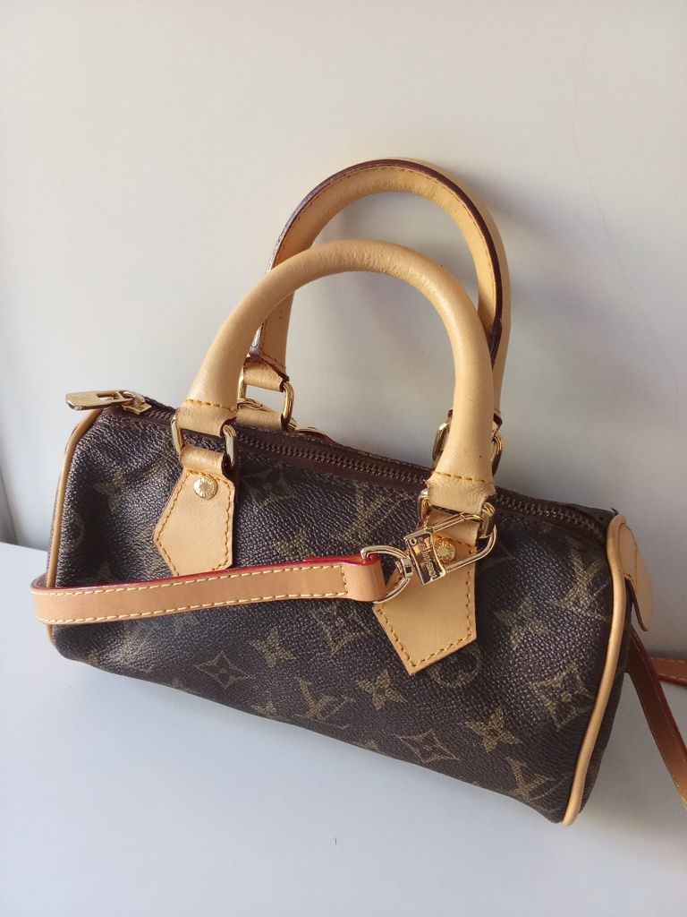 Perfect super .mini cross body torebka speedy Louis Vuitton