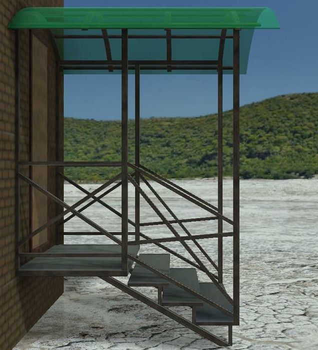 Визуализация и проектирование навесов конструкционных