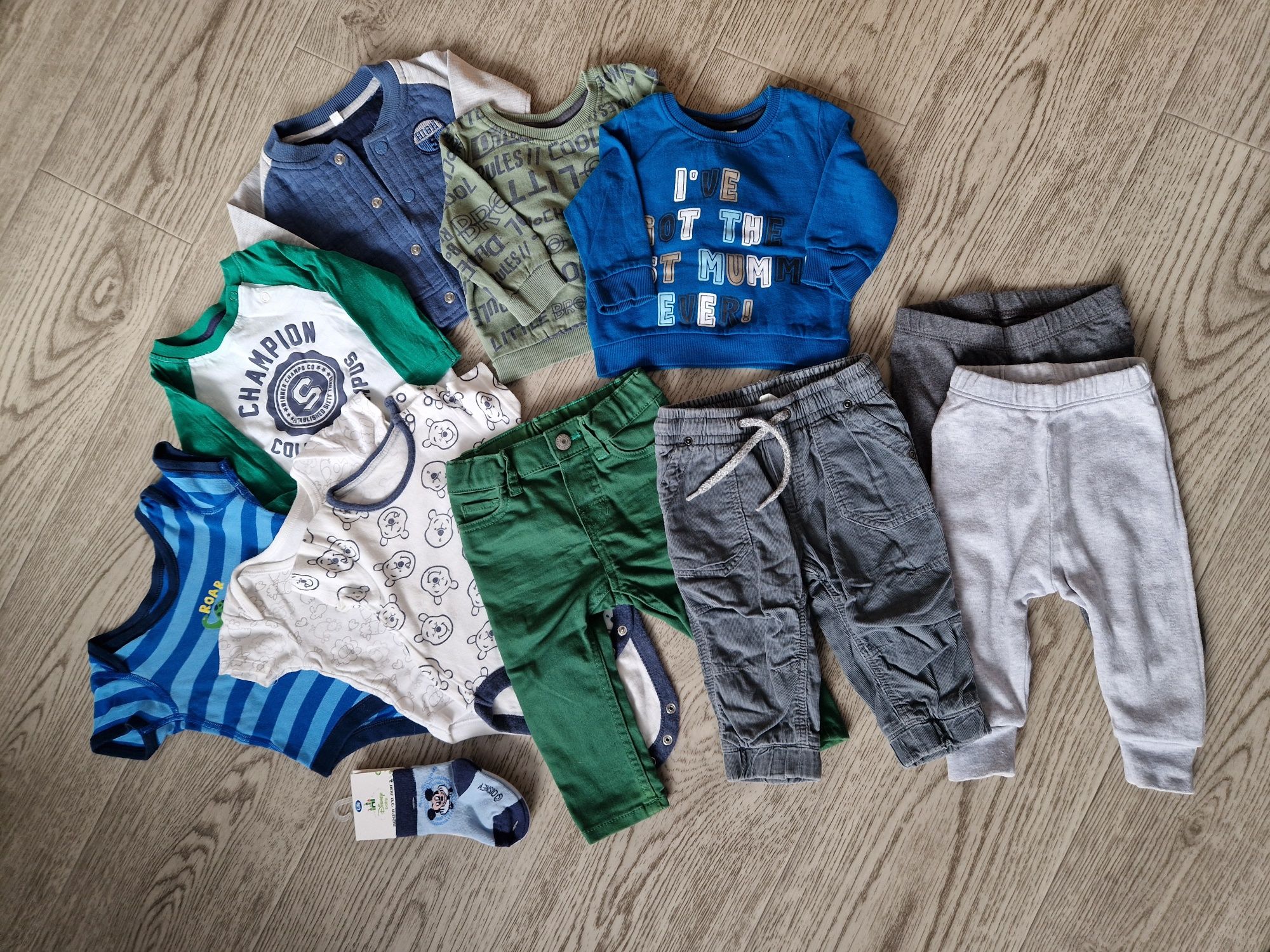Набір одягу для хлопчика/ великий набір речей/ Zara kids/ дитячий одяг
