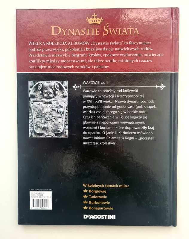 Dynastie Świata Wazowie Biografie Herby Drzewa Genealogiczne Deagostin