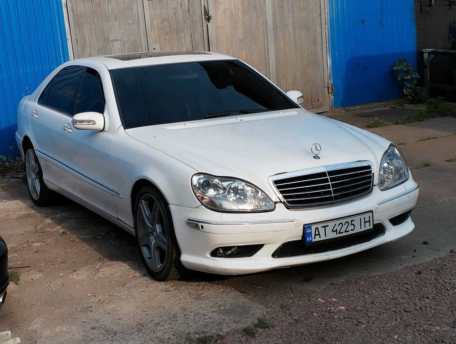 Капот Mercedes Benz w220 S Klass long rest рест