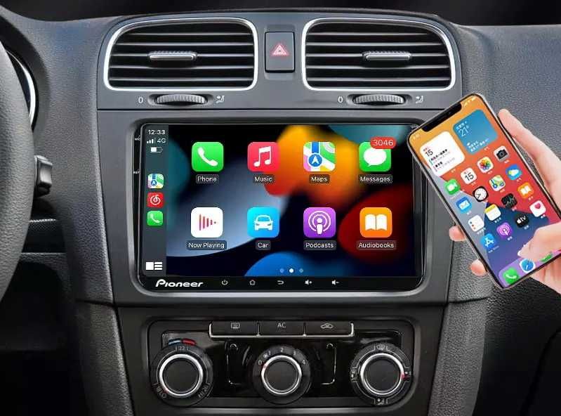 Штатная магнитола Pioneer 4/32GB VW B6/B7/CC/Caddy/Tiguan/Jetta/Polo