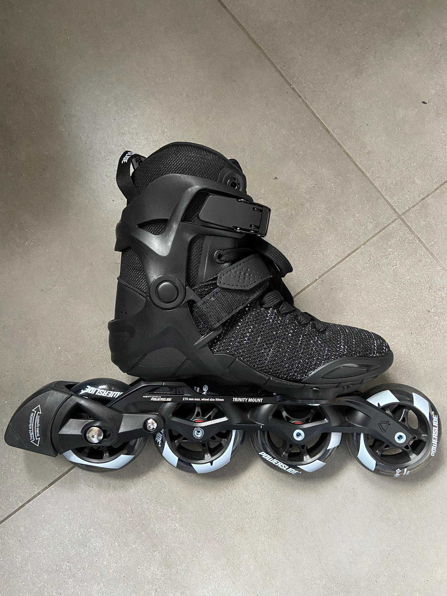 Rolki Powerslide Xenon black 90