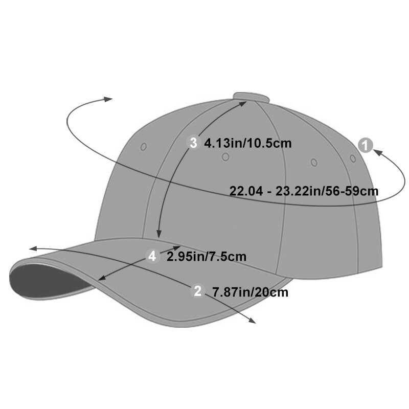 haftowana czapka baseballowa regulowana na co dzień szara