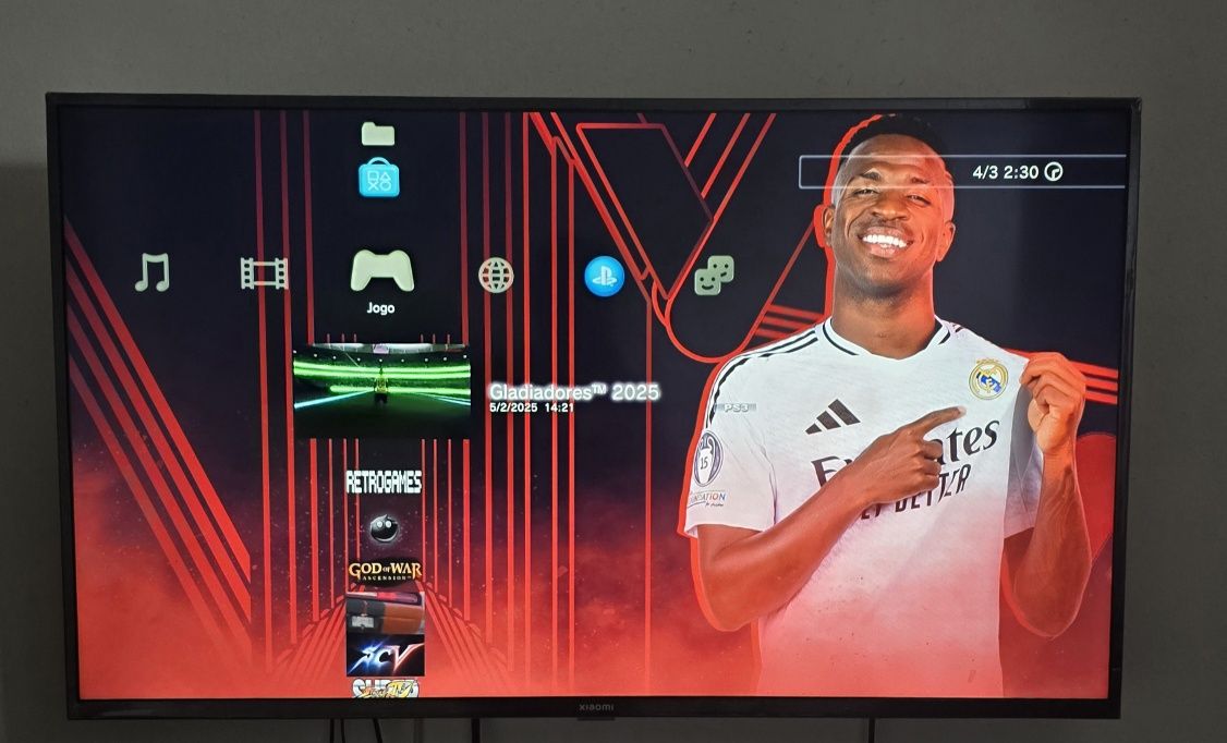 Ps3  super slim 250 gb desbloqueada ler a discrição