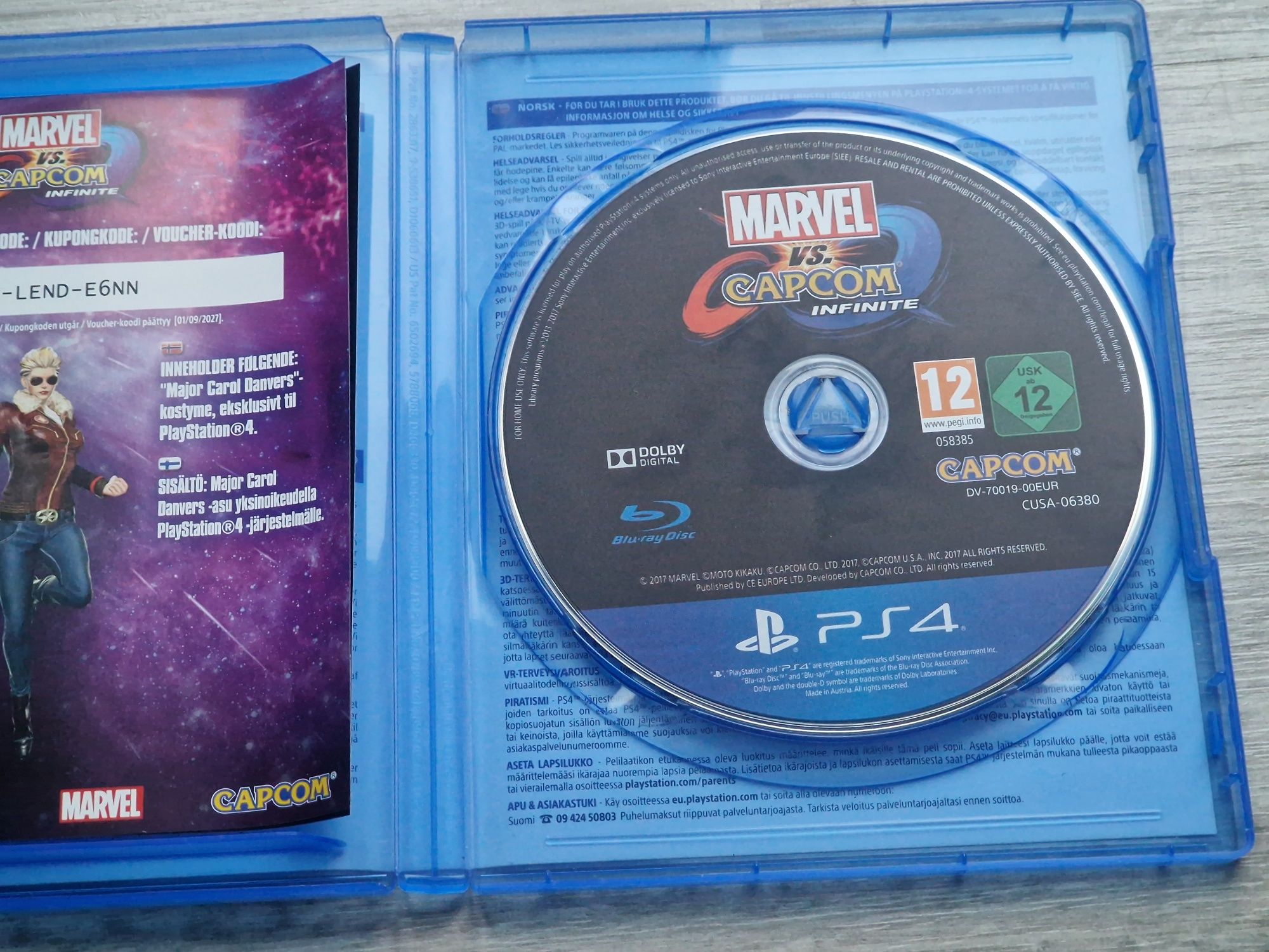 marvel vs capcom ps4 gra na konsola play station 4