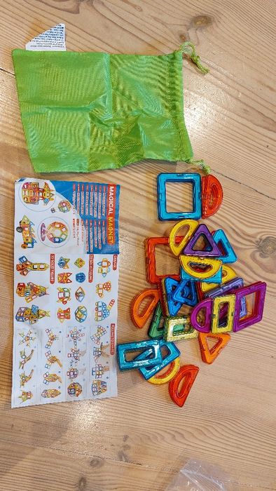 Klocki magnetyczne 48 szt