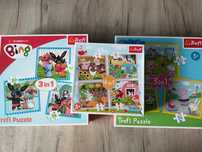 Zestaw puzzli Trefl 3 pudełka - 10 układanek
