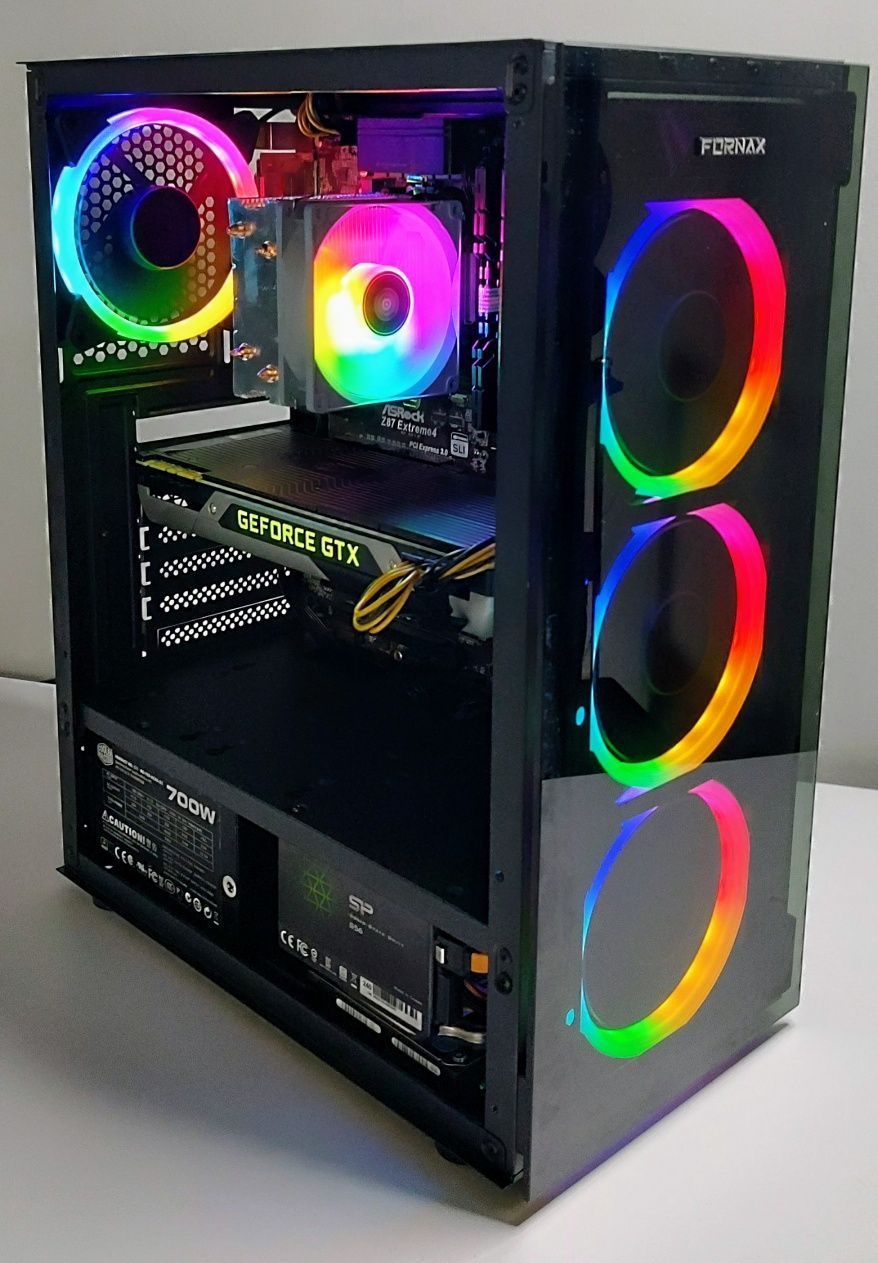 Komputer stacjonarny/gamingowy, i5, GTX 980, 16 GB RAM, SSD, ARGB