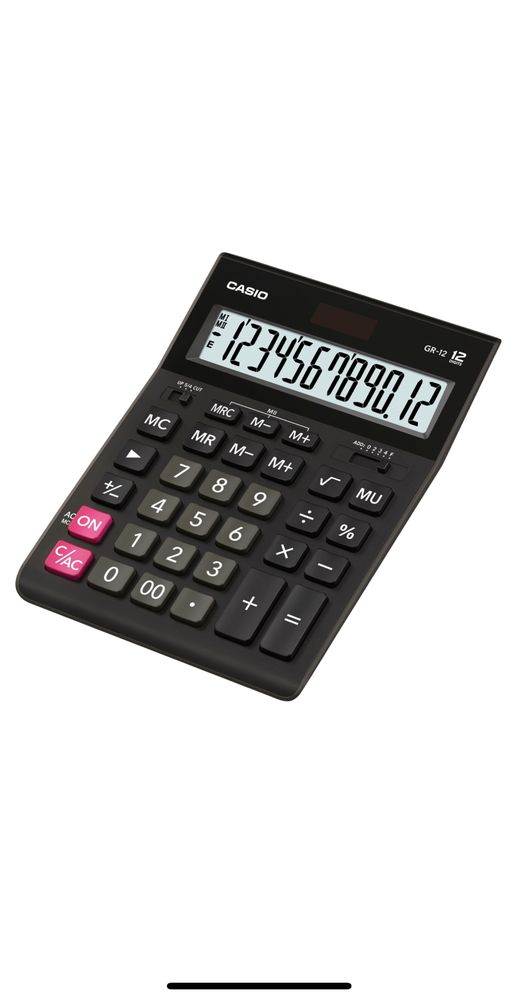 Калькулятор Casio 12 разрядный
