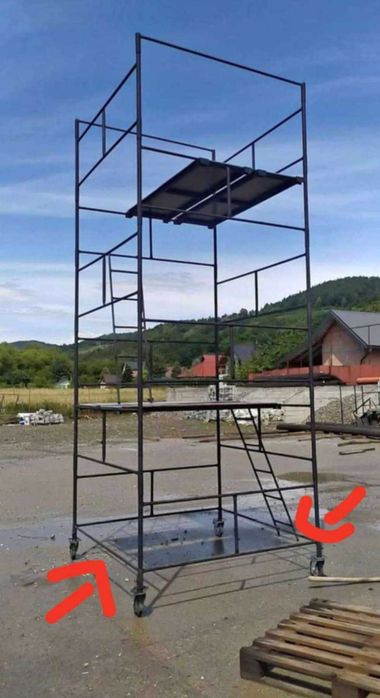 Rama, ramka rusztowanie warszawskie, TANIE - Producent, podest