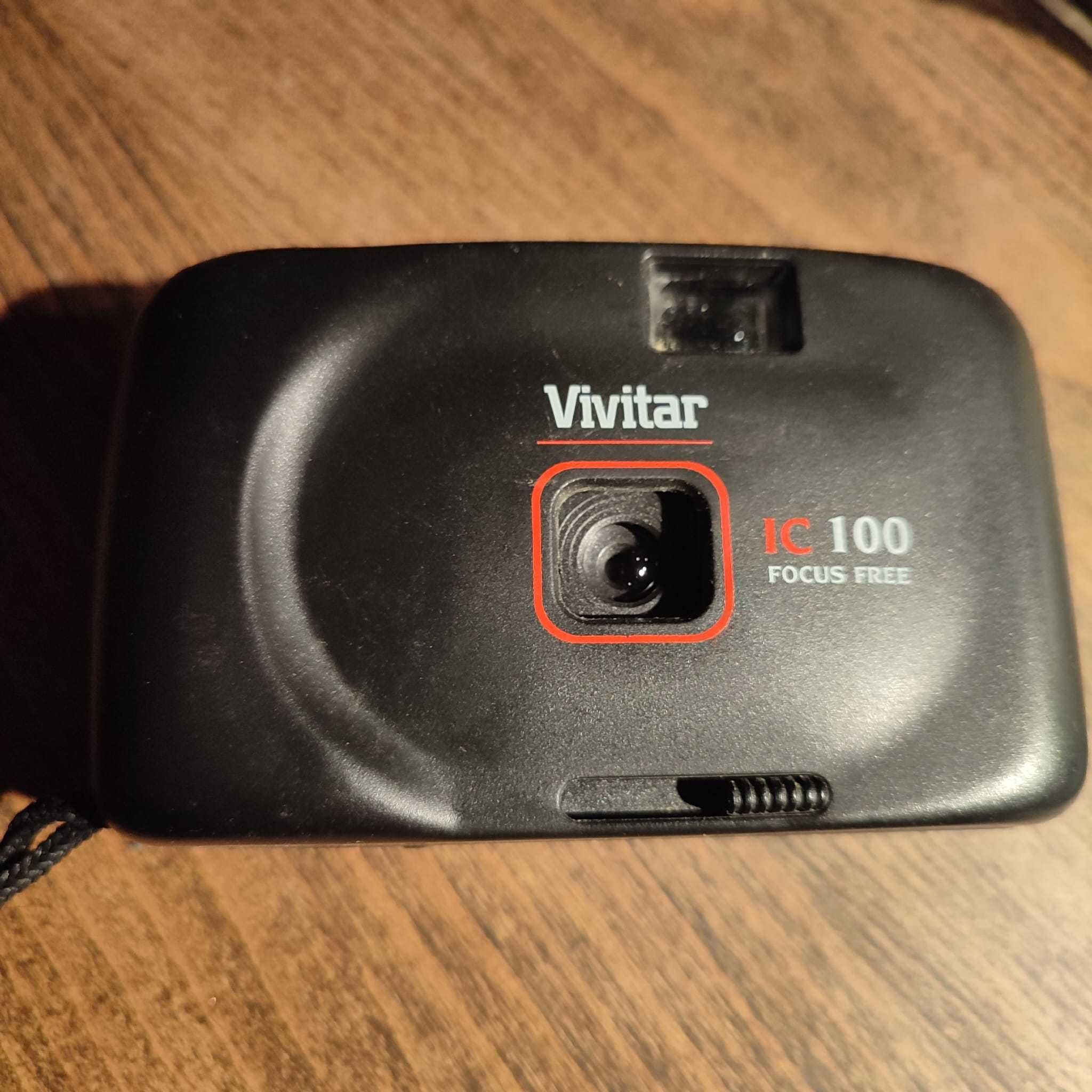 Aparat analogowy na film VIVITAR IC100 focus free