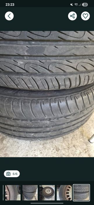 4 Jantes com pneus VW Golf mk4