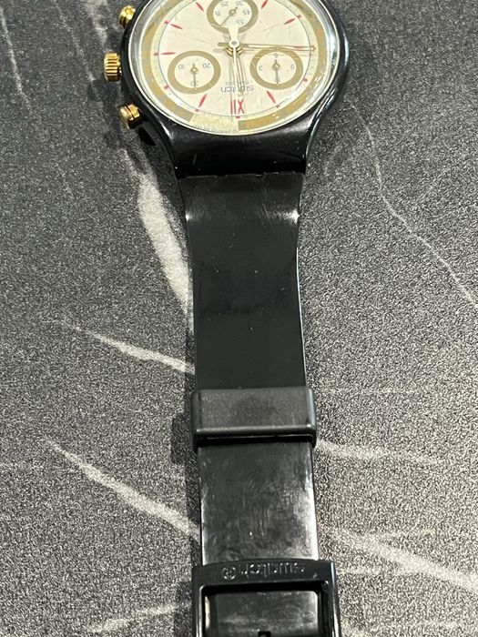 1991 AG Vintage Swatch Chronograph 22 Jewels
